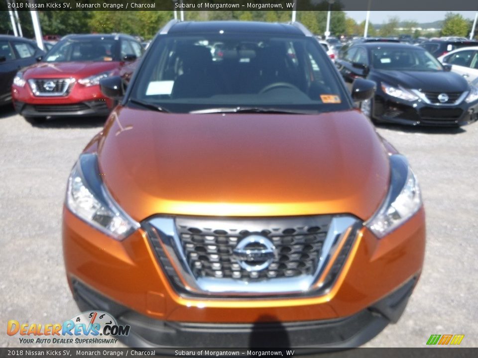2018 Nissan Kicks SV Monarch Orange / Charcoal Photo #9