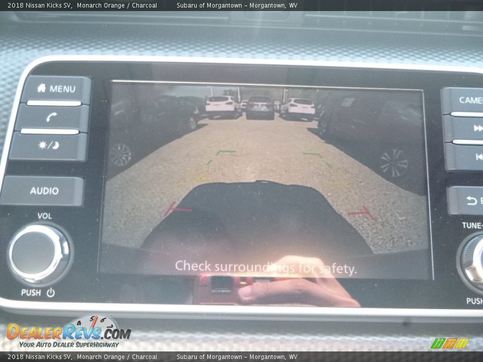 2018 Nissan Kicks SV Monarch Orange / Charcoal Photo #17