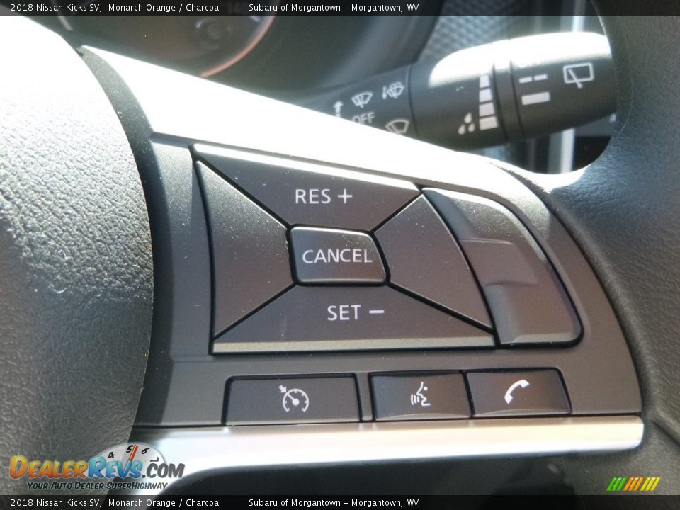 2018 Nissan Kicks SV Monarch Orange / Charcoal Photo #18