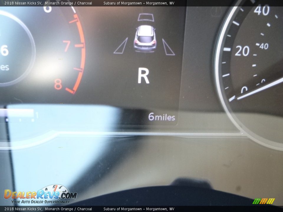 2018 Nissan Kicks SV Monarch Orange / Charcoal Photo #20