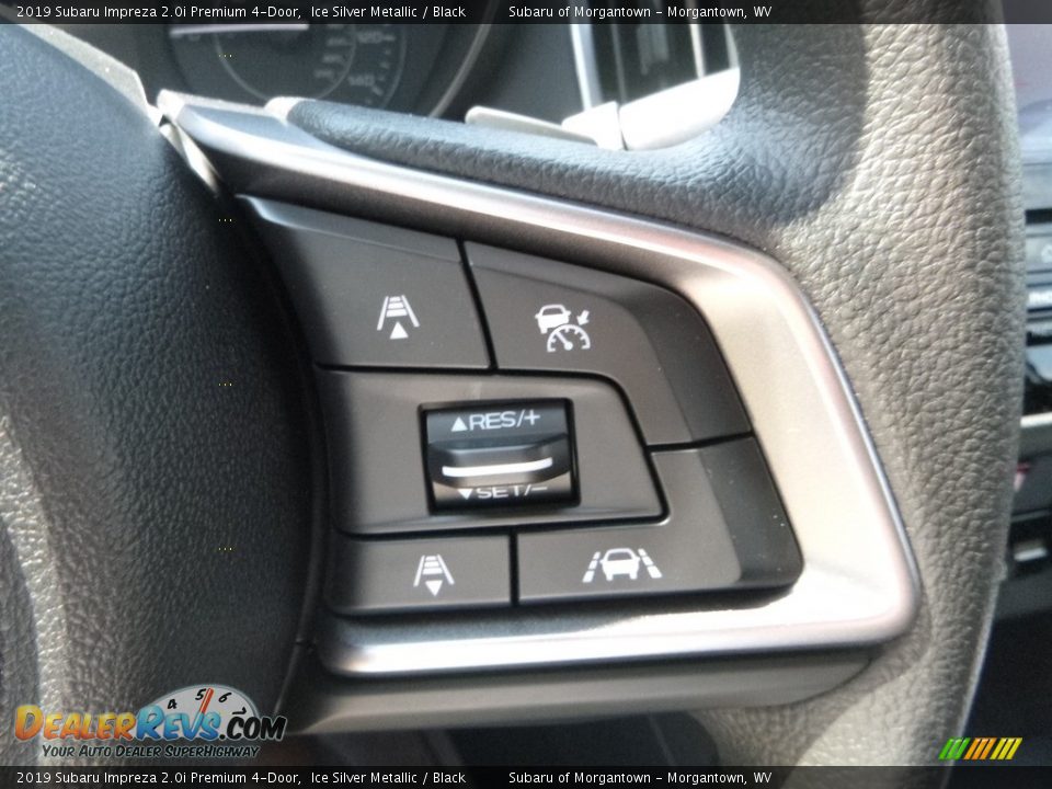 2019 Subaru Impreza 2.0i Premium 4-Door Ice Silver Metallic / Black Photo #19