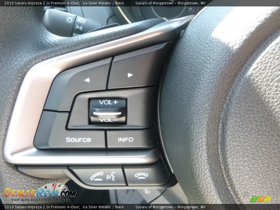 2019 Subaru Impreza 2.0i Premium 4-Door Ice Silver Metallic / Black Photo #20