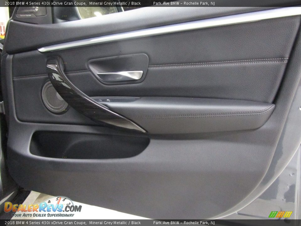2018 BMW 4 Series 430i xDrive Gran Coupe Mineral Grey Metallic / Black Photo #14