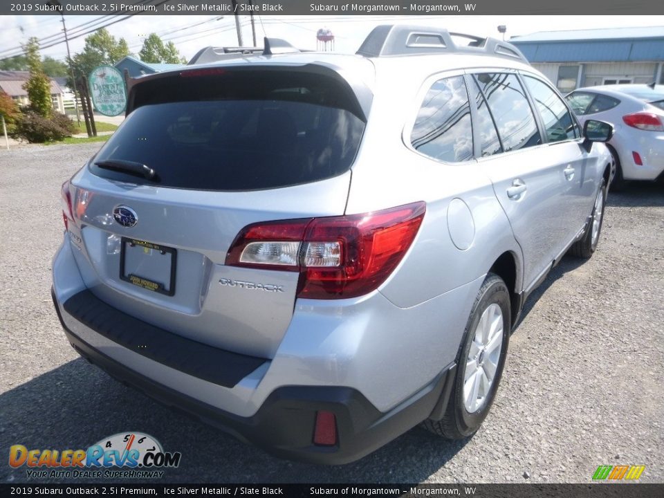2019 Subaru Outback 2.5i Premium Ice Silver Metallic / Slate Black Photo #4