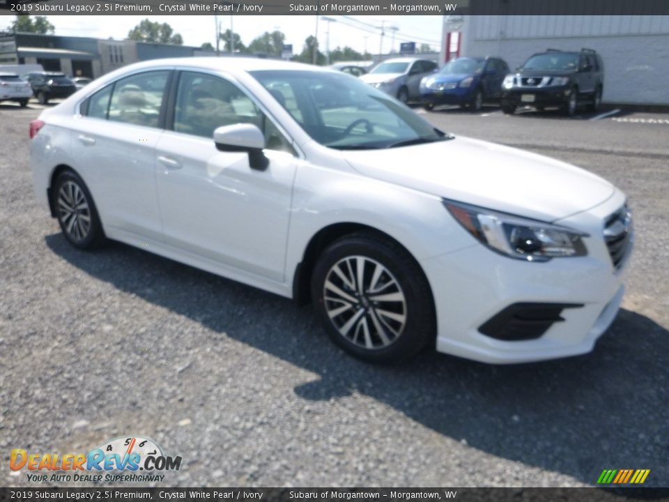 2019 Subaru Legacy 2.5i Premium Crystal White Pearl / Ivory Photo #1
