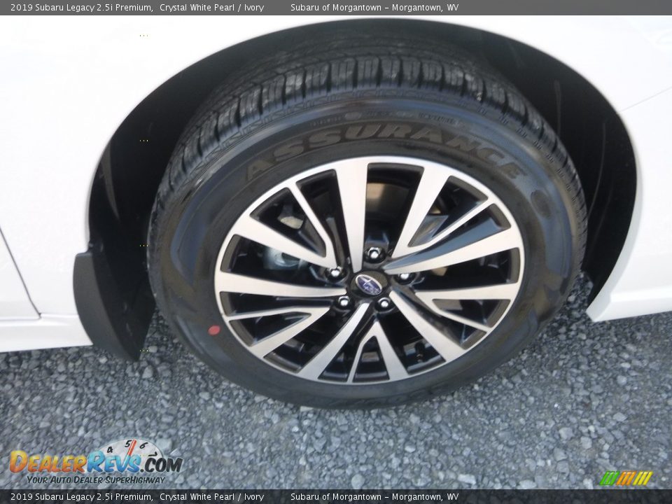 2019 Subaru Legacy 2.5i Premium Crystal White Pearl / Ivory Photo #2