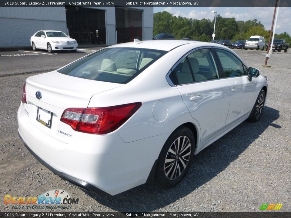 2019 Subaru Legacy 2.5i Premium Crystal White Pearl / Ivory Photo #4