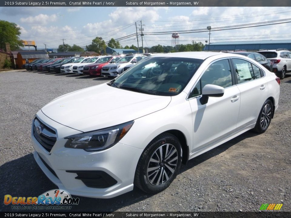 2019 Subaru Legacy 2.5i Premium Crystal White Pearl / Ivory Photo #8