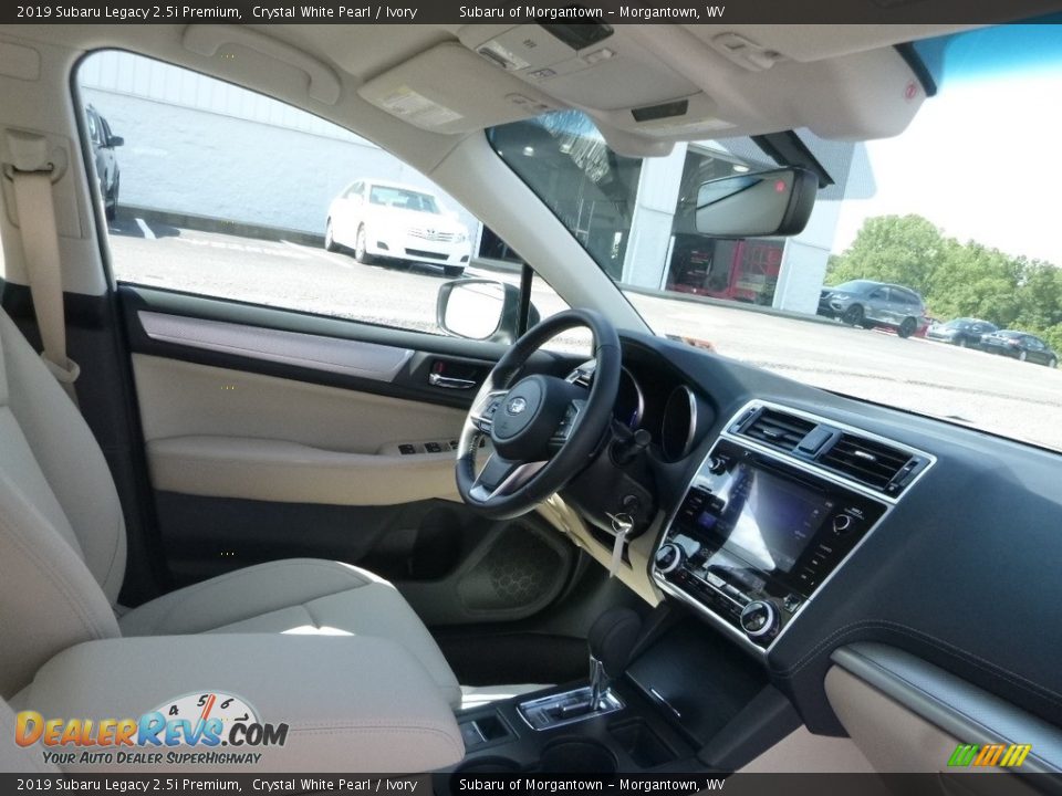 2019 Subaru Legacy 2.5i Premium Crystal White Pearl / Ivory Photo #11