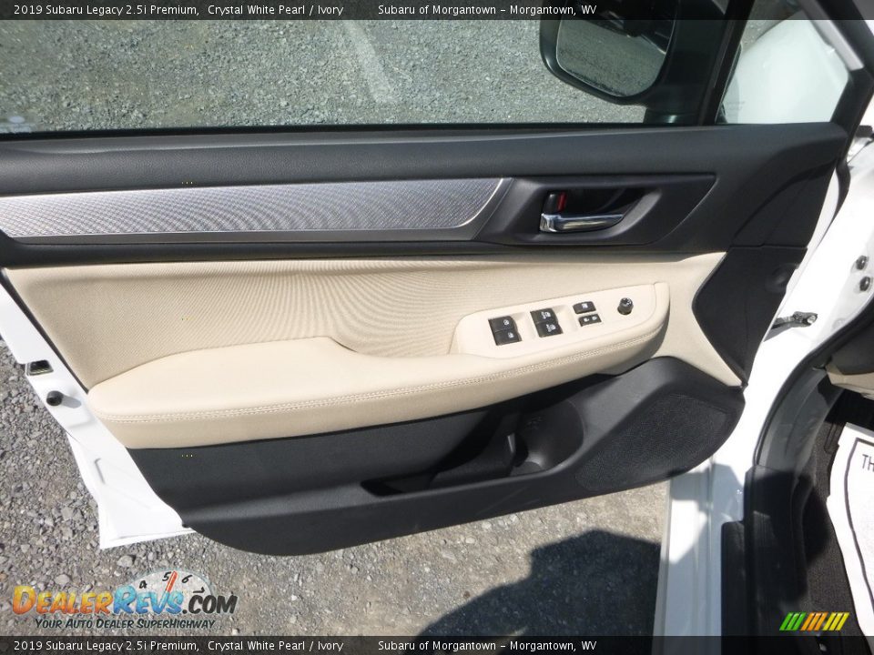2019 Subaru Legacy 2.5i Premium Crystal White Pearl / Ivory Photo #13
