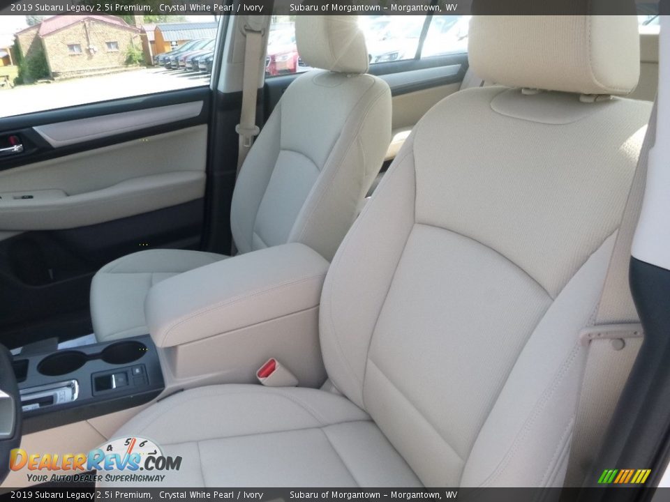 2019 Subaru Legacy 2.5i Premium Crystal White Pearl / Ivory Photo #14