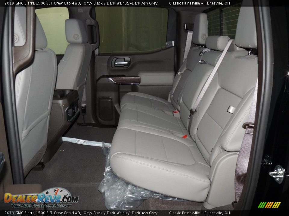 Rear Seat of 2019 GMC Sierra 1500 SLT Crew Cab 4WD Photo #7