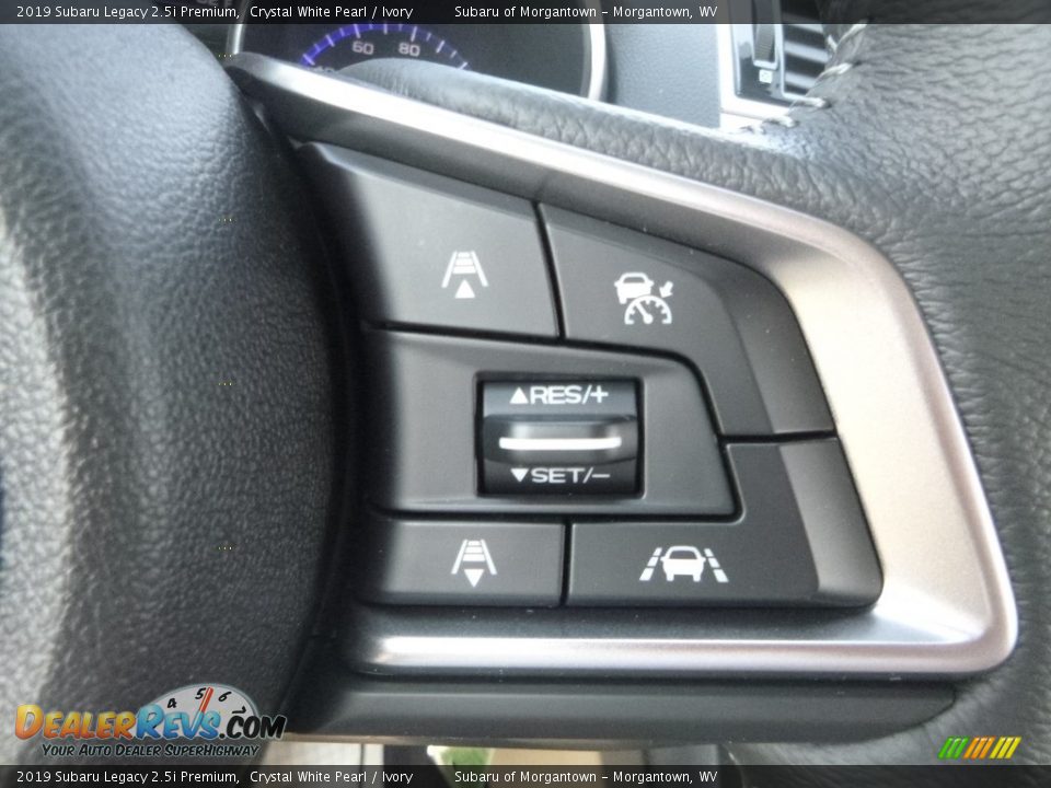 2019 Subaru Legacy 2.5i Premium Crystal White Pearl / Ivory Photo #19