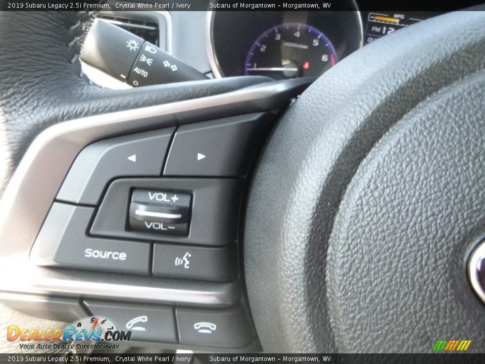 2019 Subaru Legacy 2.5i Premium Crystal White Pearl / Ivory Photo #20