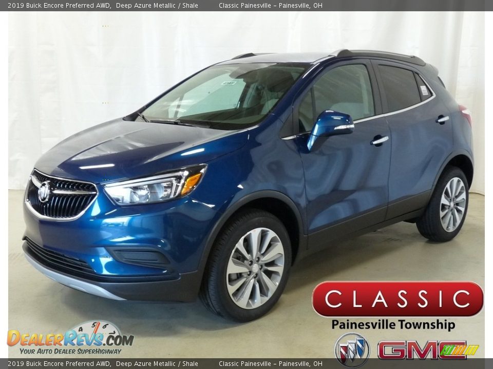 2019 Buick Encore Preferred AWD Deep Azure Metallic / Shale Photo #1