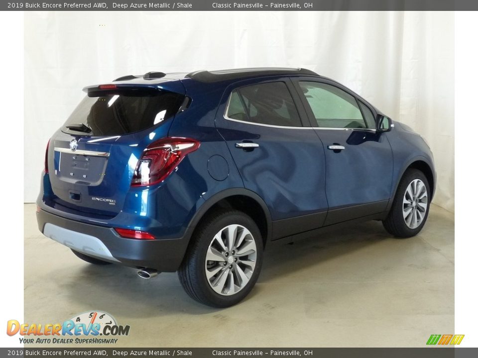 2019 Buick Encore Preferred AWD Deep Azure Metallic / Shale Photo #2