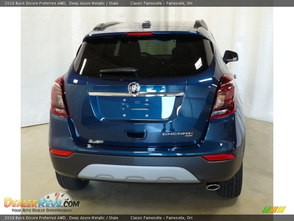 2019 Buick Encore Preferred AWD Deep Azure Metallic / Shale Photo #3