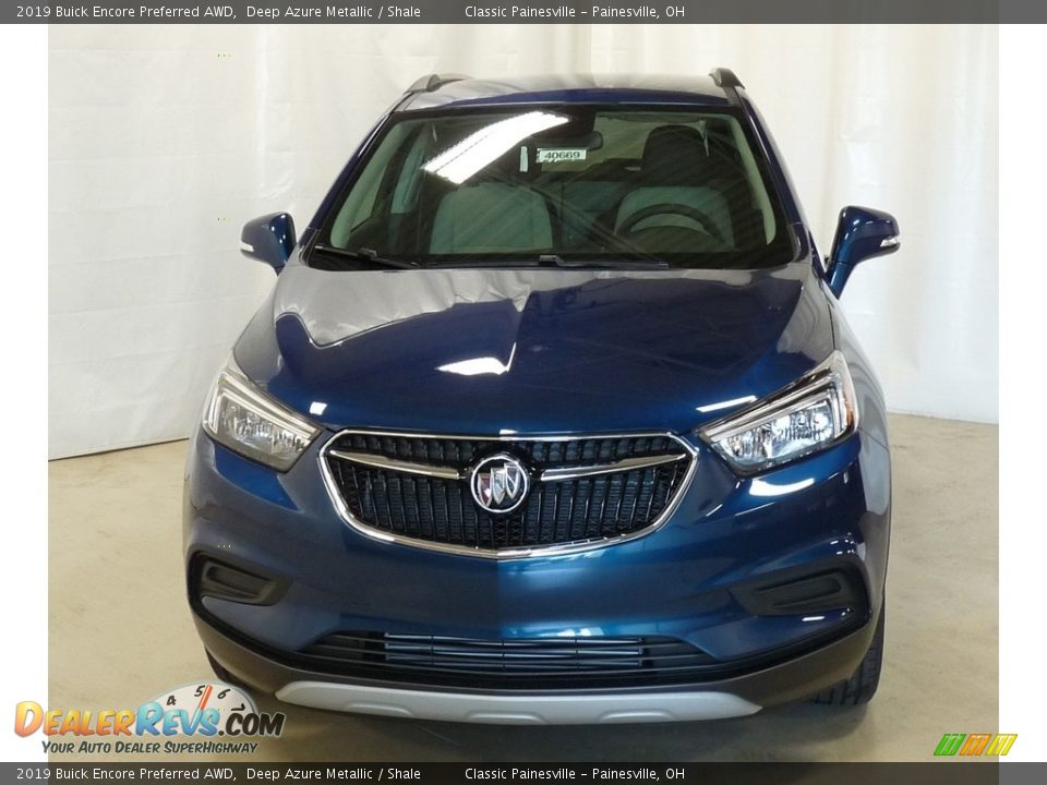 2019 Buick Encore Preferred AWD Deep Azure Metallic / Shale Photo #4