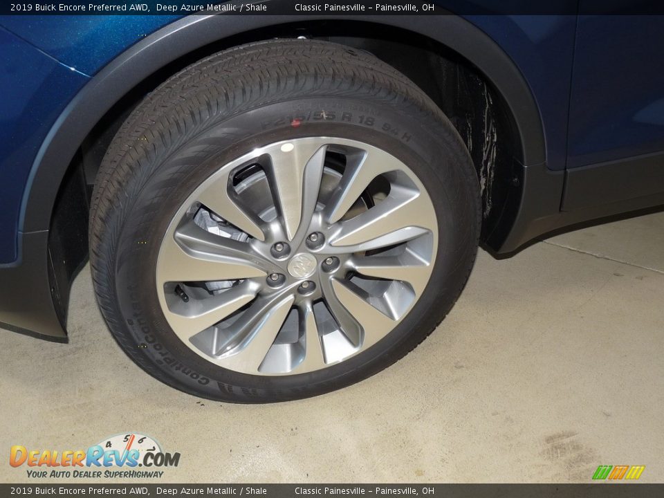 2019 Buick Encore Preferred AWD Deep Azure Metallic / Shale Photo #5