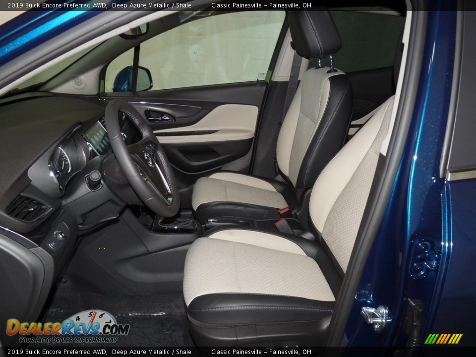 2019 Buick Encore Preferred AWD Deep Azure Metallic / Shale Photo #6