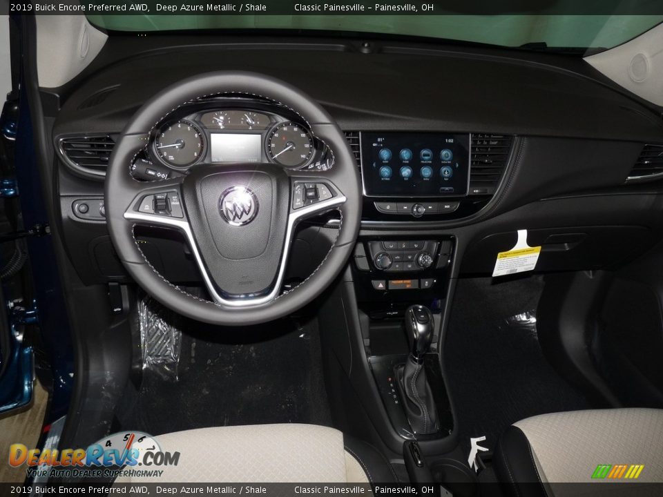 2019 Buick Encore Preferred AWD Deep Azure Metallic / Shale Photo #8