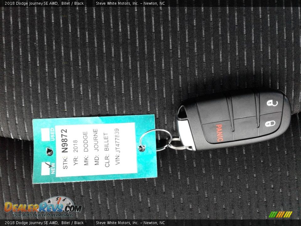 2018 Dodge Journey SE AWD Billet / Black Photo #32