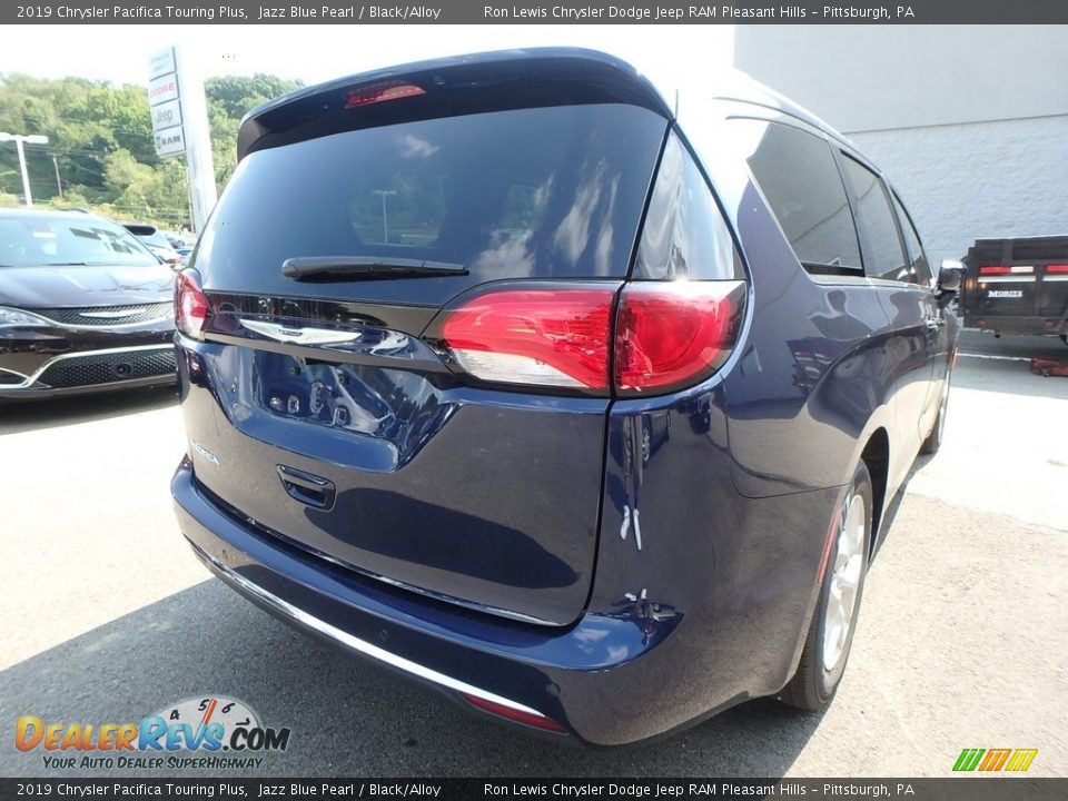 2019 Chrysler Pacifica Touring Plus Jazz Blue Pearl / Black/Alloy Photo #5