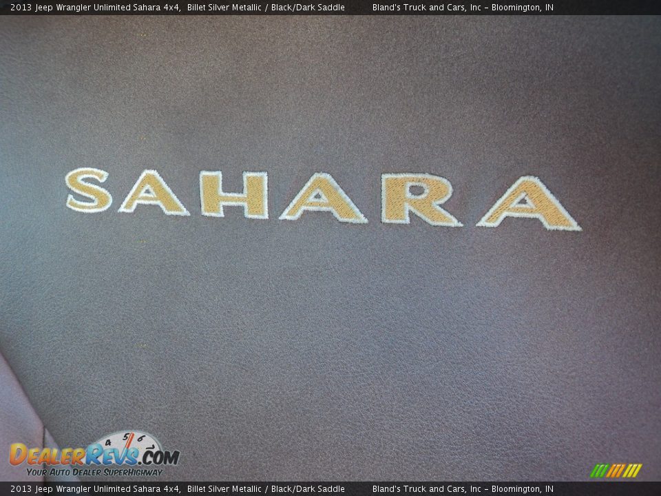 2013 Jeep Wrangler Unlimited Sahara 4x4 Billet Silver Metallic / Black/Dark Saddle Photo #8