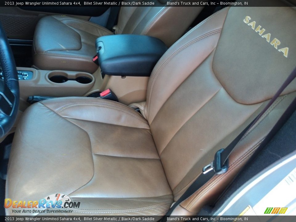 2013 Jeep Wrangler Unlimited Sahara 4x4 Billet Silver Metallic / Black/Dark Saddle Photo #9