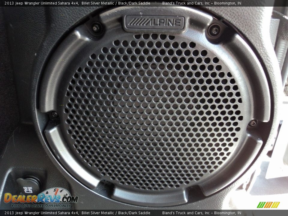 2013 Jeep Wrangler Unlimited Sahara 4x4 Billet Silver Metallic / Black/Dark Saddle Photo #12