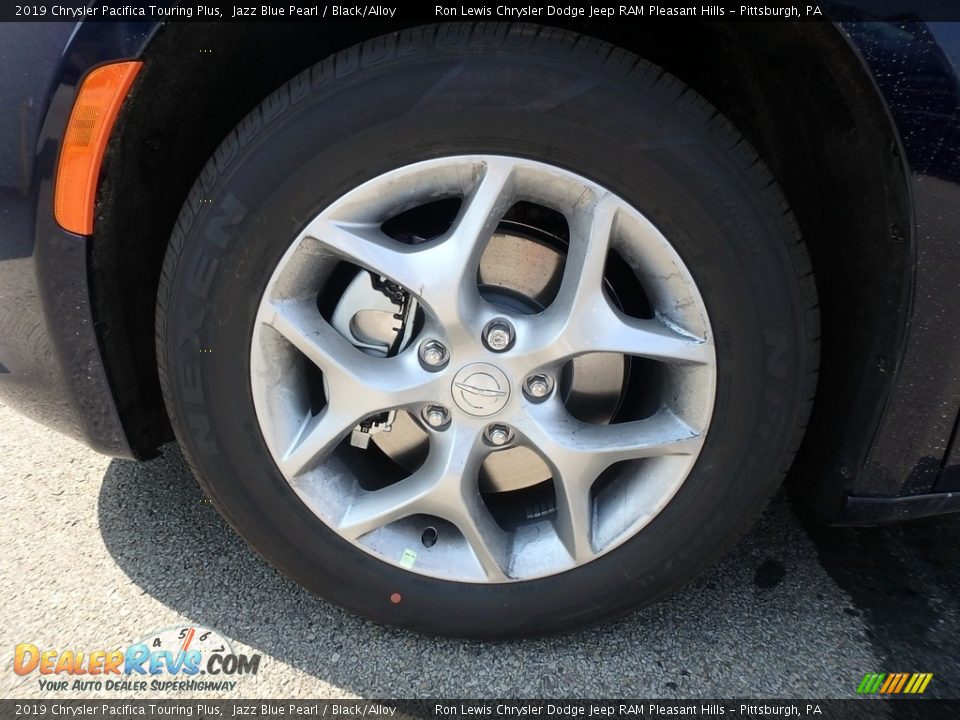 2019 Chrysler Pacifica Touring Plus Jazz Blue Pearl / Black/Alloy Photo #9