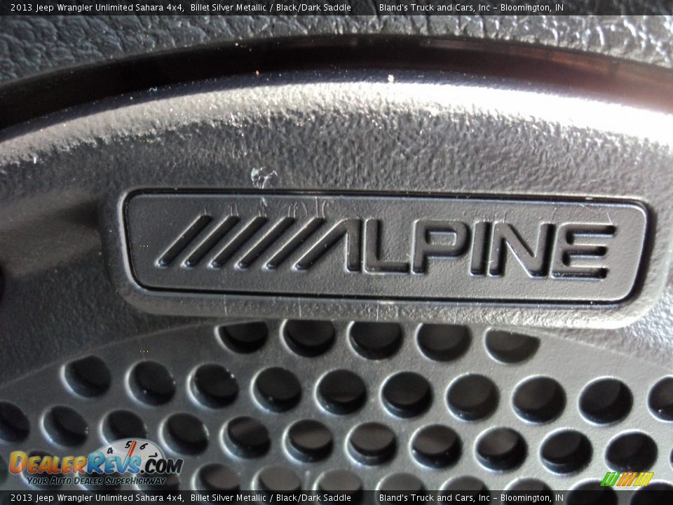 2013 Jeep Wrangler Unlimited Sahara 4x4 Billet Silver Metallic / Black/Dark Saddle Photo #13