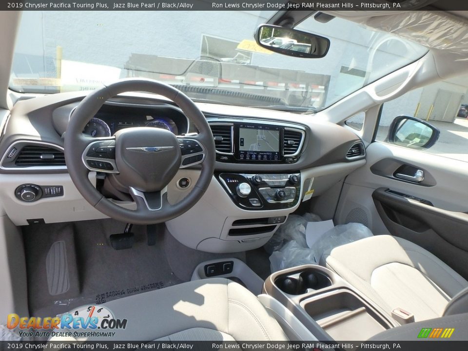 2019 Chrysler Pacifica Touring Plus Jazz Blue Pearl / Black/Alloy Photo #12