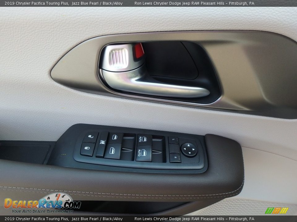 2019 Chrysler Pacifica Touring Plus Jazz Blue Pearl / Black/Alloy Photo #13