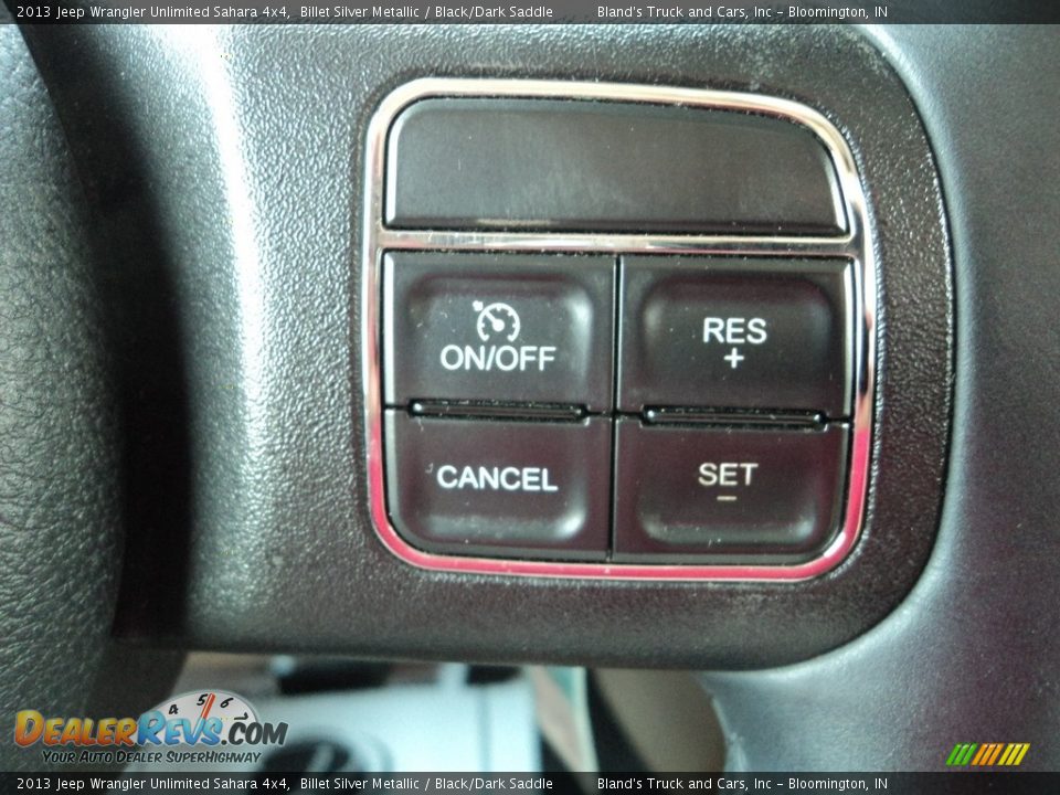 2013 Jeep Wrangler Unlimited Sahara 4x4 Billet Silver Metallic / Black/Dark Saddle Photo #19