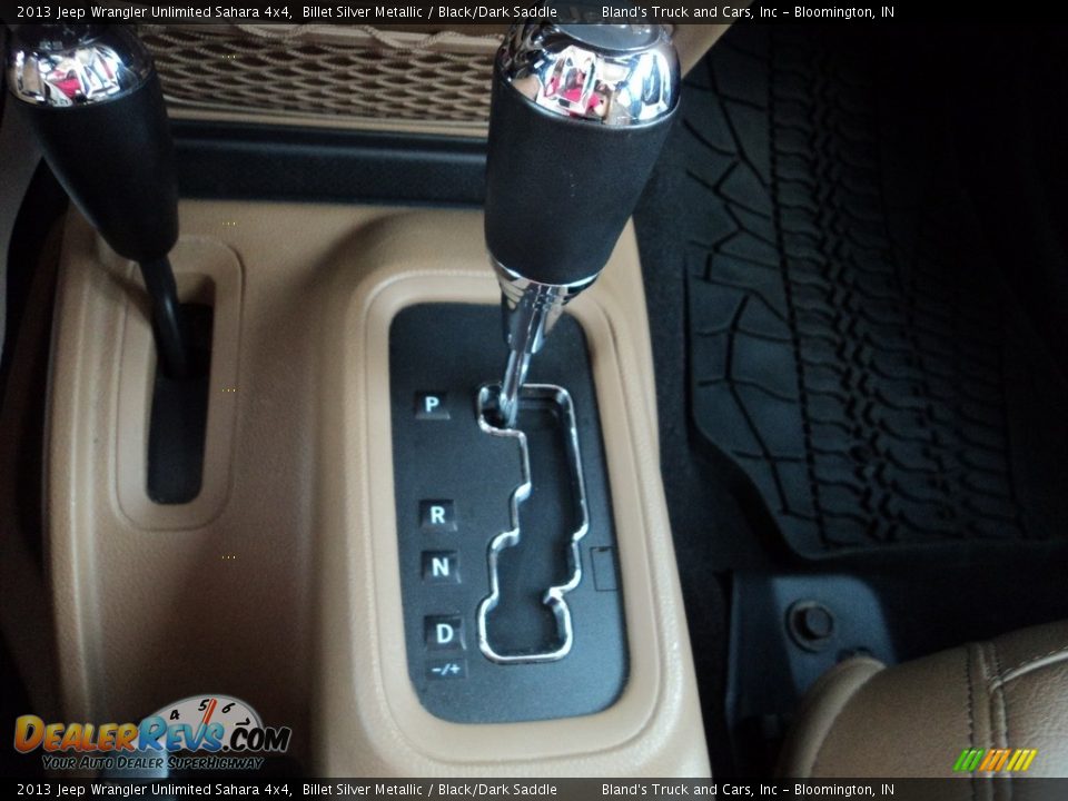 2013 Jeep Wrangler Unlimited Sahara 4x4 Billet Silver Metallic / Black/Dark Saddle Photo #27
