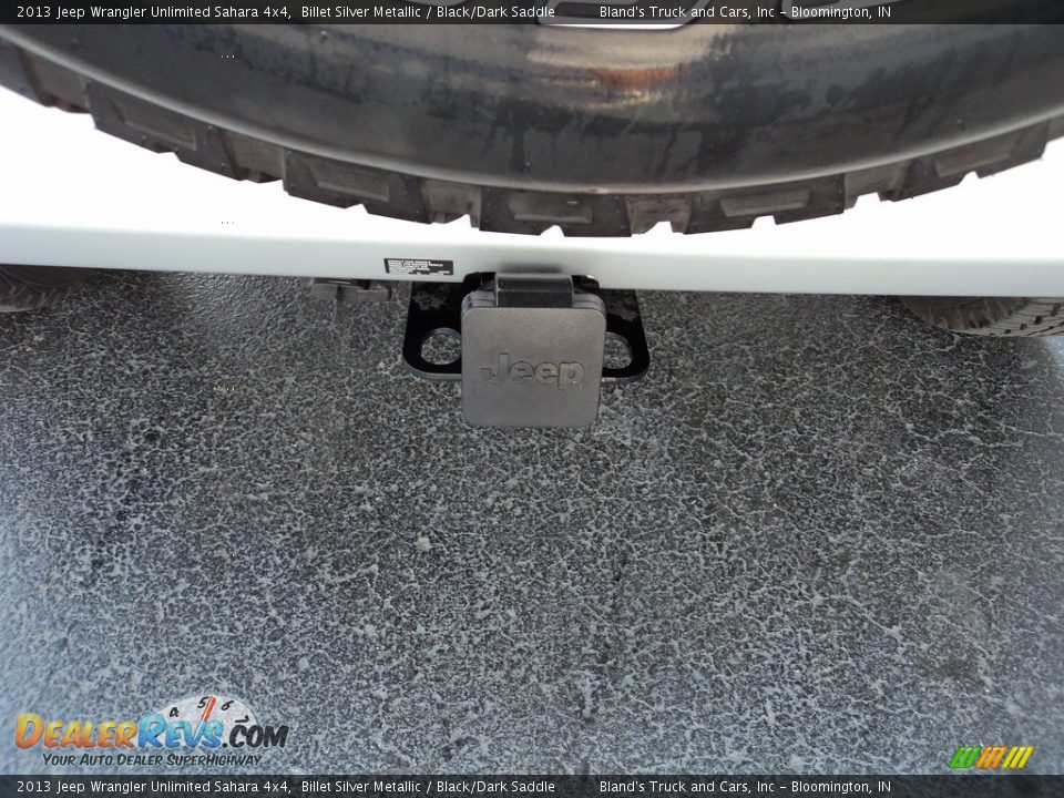 2013 Jeep Wrangler Unlimited Sahara 4x4 Billet Silver Metallic / Black/Dark Saddle Photo #34