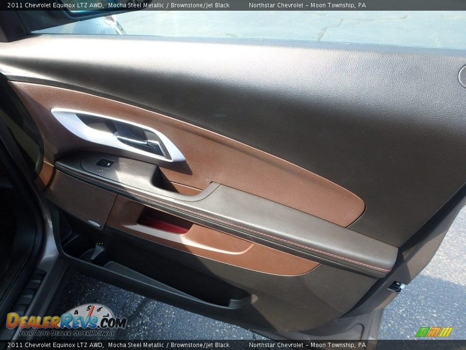2011 Chevrolet Equinox LTZ AWD Mocha Steel Metallic / Brownstone/Jet Black Photo #17