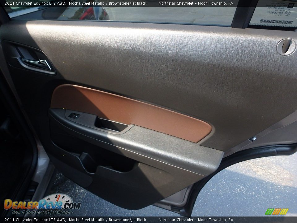 2011 Chevrolet Equinox LTZ AWD Mocha Steel Metallic / Brownstone/Jet Black Photo #19