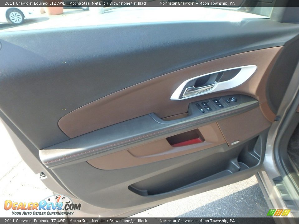 2011 Chevrolet Equinox LTZ AWD Mocha Steel Metallic / Brownstone/Jet Black Photo #24
