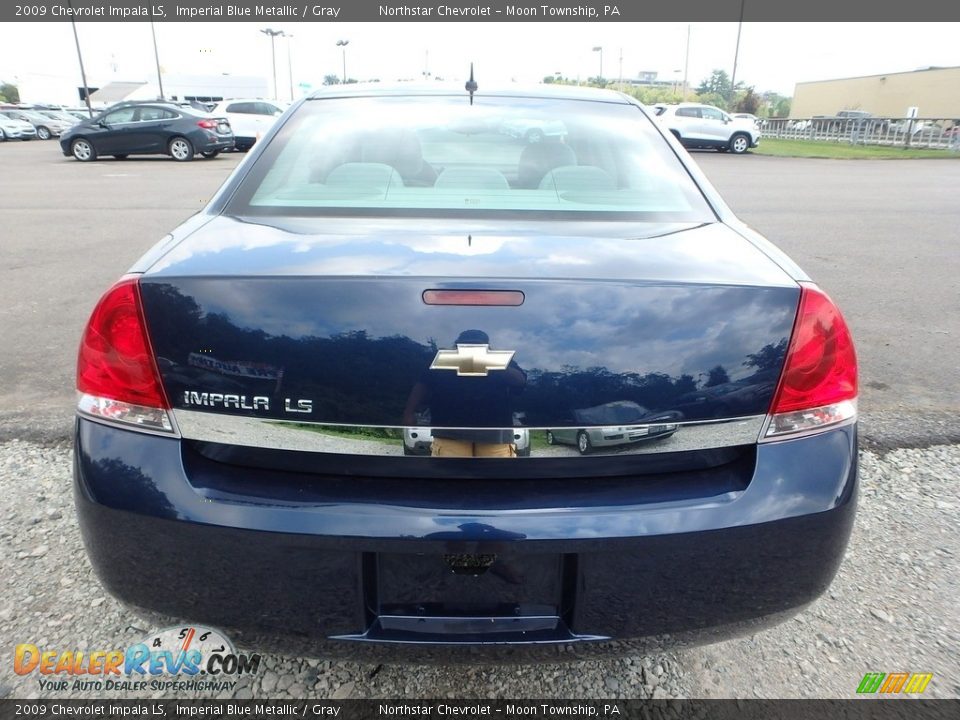 2009 Chevrolet Impala LS Imperial Blue Metallic / Gray Photo #3
