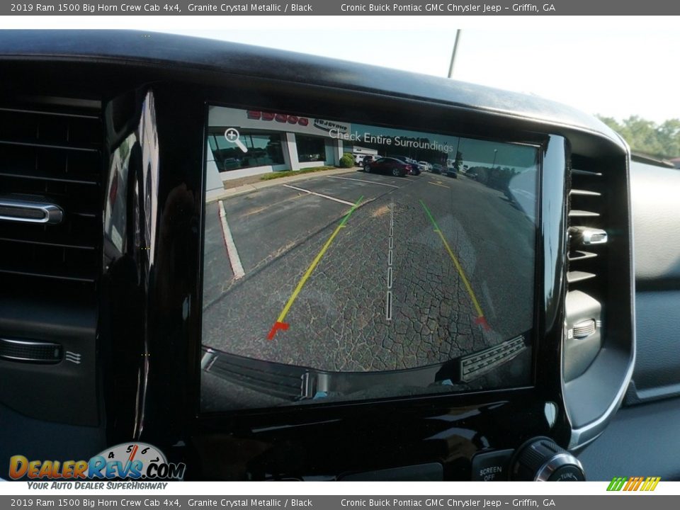 2019 Ram 1500 Big Horn Crew Cab 4x4 Granite Crystal Metallic / Black Photo #7
