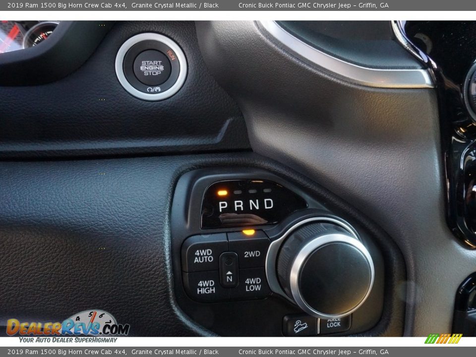 2019 Ram 1500 Big Horn Crew Cab 4x4 Granite Crystal Metallic / Black Photo #8