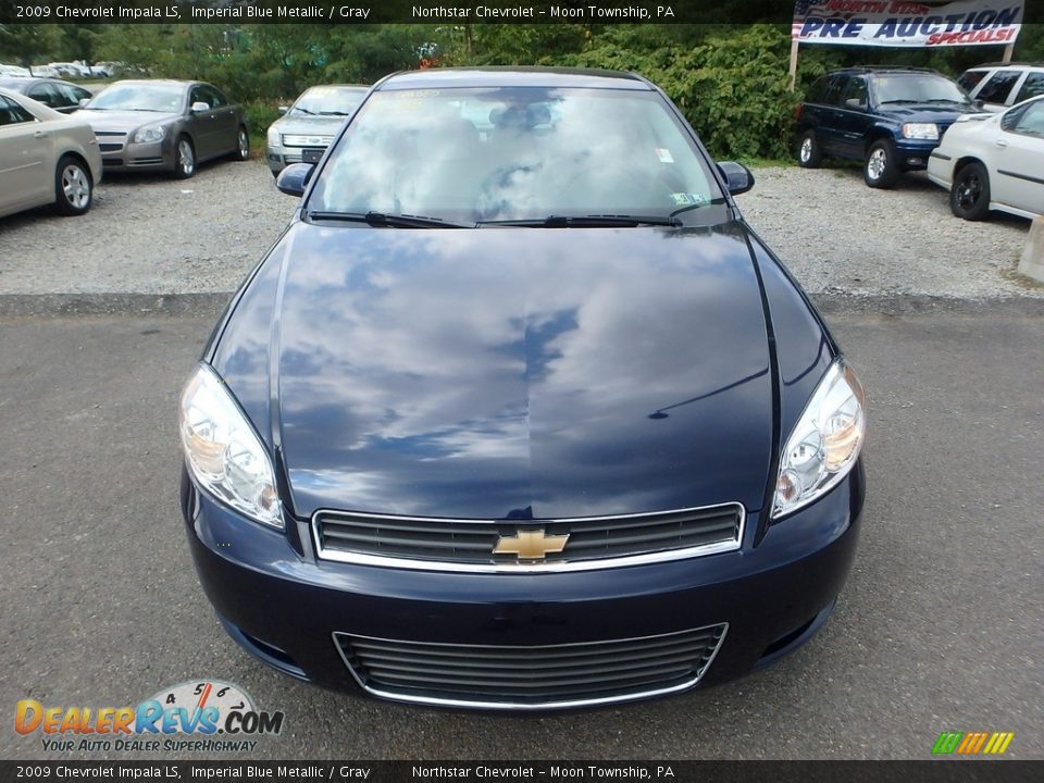 2009 Chevrolet Impala LS Imperial Blue Metallic / Gray Photo #6