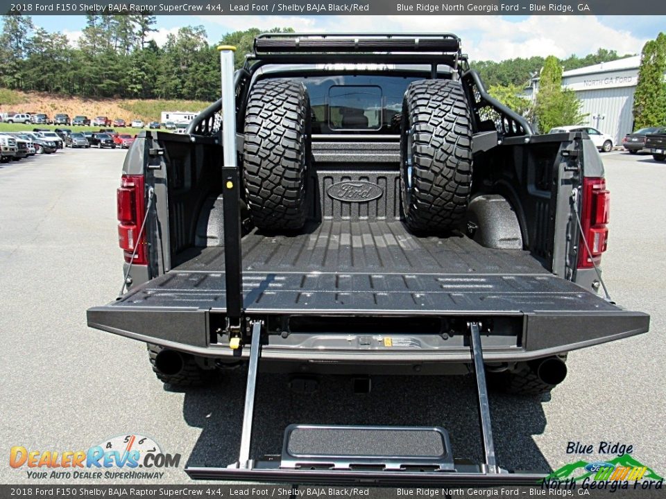 2018 Ford F150 Shelby BAJA Raptor SuperCrew 4x4 Lead Foot / Shelby BAJA Black/Red Photo #15