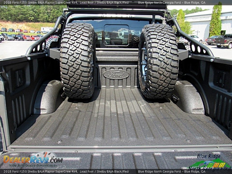 2018 Ford F150 Shelby BAJA Raptor SuperCrew 4x4 Lead Foot / Shelby BAJA Black/Red Photo #16