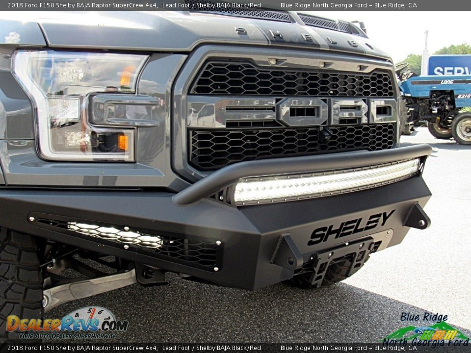 2018 Ford F150 Shelby BAJA Raptor SuperCrew 4x4 Lead Foot / Shelby BAJA Black/Red Photo #17
