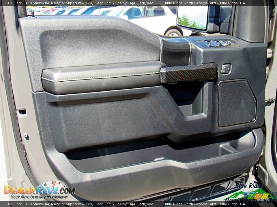 2018 Ford F150 Shelby BAJA Raptor SuperCrew 4x4 Lead Foot / Shelby BAJA Black/Red Photo #18