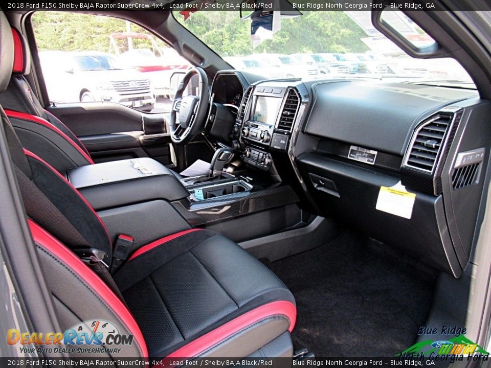 2018 Ford F150 Shelby BAJA Raptor SuperCrew 4x4 Lead Foot / Shelby BAJA Black/Red Photo #21