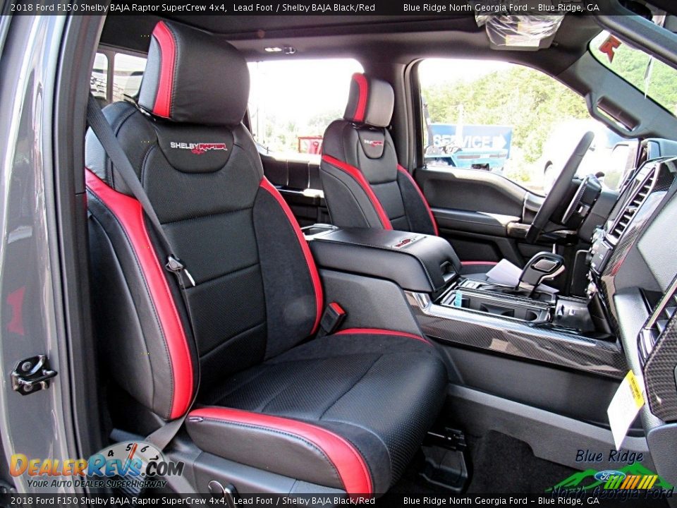 2018 Ford F150 Shelby BAJA Raptor SuperCrew 4x4 Lead Foot / Shelby BAJA Black/Red Photo #22